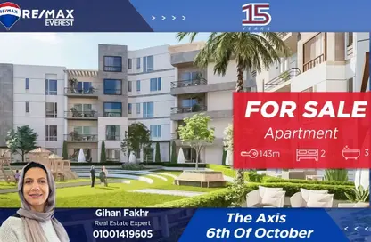 Apartment - 2 Bedrooms - 3 Bathrooms for sale in The Axis - 6 October Compounds - 6 October City - Giza