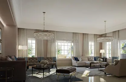 فيلا - 4 غرف نوم - 4 حمامات للبيع في بالم هيلز جولف اكستينشن - طريق الواحات - مدينة 6 أكتوبر - الجيزة