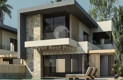 منزل مزدوج - 4 غرف نوم - 4 حمامات للبيع في مرسي باجوش - قسم مرسي مطروح - الساحل الشمالي