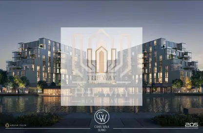 Office Space - Studio - 2 Bathrooms for sale in Arkan Palm 205 - Sheikh Zayed Compounds - Sheikh Zayed City - Giza
