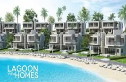 Chalet - 3 Bedrooms - 3 Bathrooms for sale in Azha North - Ras Al Hekma - North Coast
