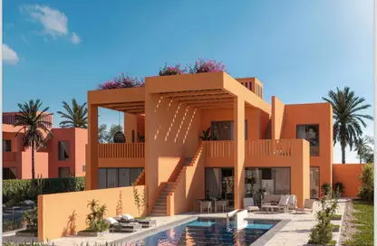 Twin House - 3 Bedrooms - 3 Bathrooms for sale in North Bay - Al Gouna - Hurghada - Red Sea