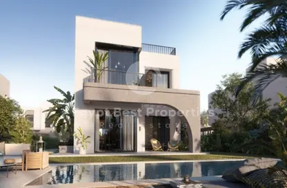 Villa - 4 Bedrooms - 4 Bathrooms for sale in Sarai - Mostakbal City Compounds - Mostakbal City - Future City - Cairo