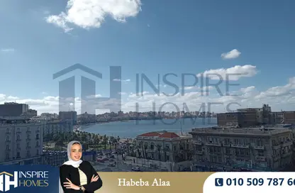 عيادة - استوديو - 2 حمامات للايجار في محطة الرمل - حي وسط - الاسكندرية