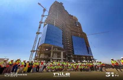 Office Space - Studio - 1 Bathroom for sale in Nile Business City - Downtown Area - New Capital City - Cairo