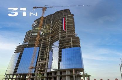 Office Space - Studio - 2 Bathrooms for sale in Nile Business City - Downtown Area - New Capital City - Cairo