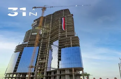 Office Space - Studio - 2 Bathrooms for sale in Nile Business City - Downtown Area - New Capital City - Cairo