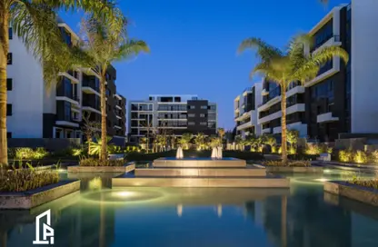 Apartment - 2 Bedrooms - 2 Bathrooms for sale in The Water Way - North Investors Area - New Cairo City - Cairo
