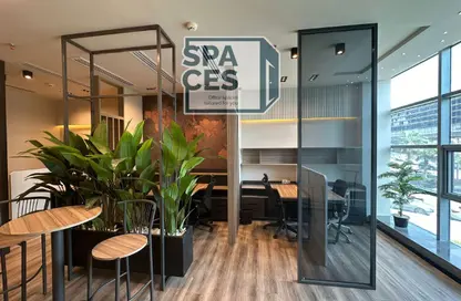 Office Space - Studio - 1 Bathroom for rent in Bank Center Street - South Teseen St. - The 5th Settlement - New Cairo City - Cairo