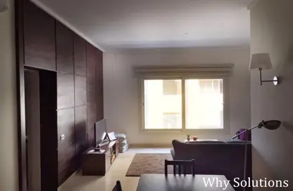 Apartment - 1 Bedroom - 1 Bathroom for rent in Palm Hills Village Gate - South Investors Area - New Cairo City - Cairo