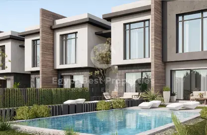 Townhouse - 4 Bedrooms - 4 Bathrooms for sale in Creek Town - The 1st Settlement - New Cairo City - Cairo