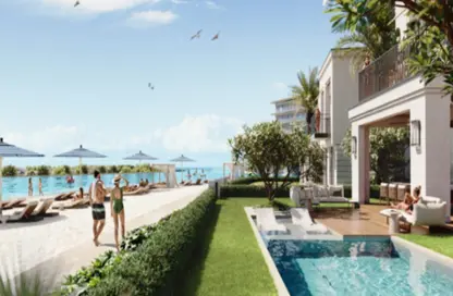 Chalet - 2 Bedrooms - 3 Bathrooms for sale in Ramla Lakeside - Qesm Ad Dabaah - North Coast