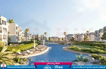 شاليه - 2 غرف نوم - 2 حمامات للبيع في شورز الساحل الشمالي - قسم الضبعة - الساحل الشمالي