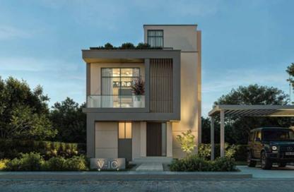 Villa - 3 Bedrooms - 4 Bathrooms for sale in Waslet Dahshur Road - Green Belt - 6 October City - Giza