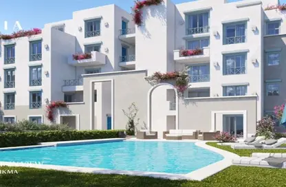 Chalet - 2 Bedrooms - 2 Bathrooms for sale in Mountain View - Ras Al Hekma - North Coast