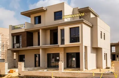Townhouse - 3 Bedrooms - 3 Bathrooms for sale in The Estates - Sheikh Zayed Compounds - Sheikh Zayed City - Giza