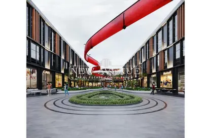 Retail - Studio - 1 Bathroom for sale in City Hall Mall New Cairo - North Investors Area - New Cairo City - Cairo