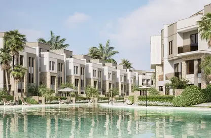 Townhouse - 3 Bedrooms - 3 Bathrooms for sale in Isola Villas - New Zayed City - Sheikh Zayed City - Giza Townhouse - 3 Bedrooms - 3 Bathrooms for sale in Isola Villas - New Zayed City - Sheikh Zayed City - Giza