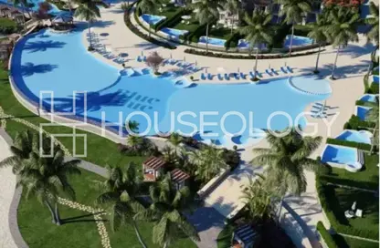 Chalet - 3 Bedrooms - 2 Bathrooms for sale in Blue Blue - Al Ain Al Sokhna - Suez