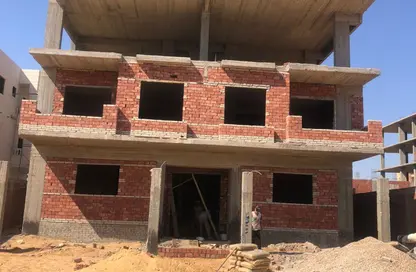 Whole Building - 2 Bedrooms - 1 Bathroom for sale in Neighborhood 4 - Neighborhood 33 - 10th of Ramadan City - Sharqia