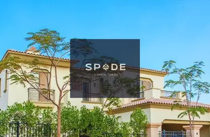 Twin House - 3 Bedrooms - 4 Bathrooms for sale in Uptown Cairo Road - Al Abageyah - El Khalifa - Cairo