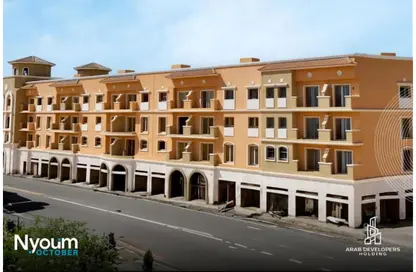 Apartment - 2 Bedrooms - 2 Bathrooms for sale in Nyoum October - Northern Expansions - 6 October City - Giza