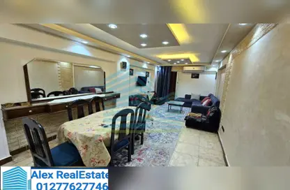 Apartment - 2 Bedrooms - 2 Bathrooms for rent in Khalil Mutran St. - Saba Basha - Hay Sharq - Alexandria