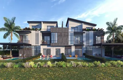 Twin House - 3 Bedrooms - 3 Bathrooms for sale in The 8 - New Zayed City - Sheikh Zayed City - Giza