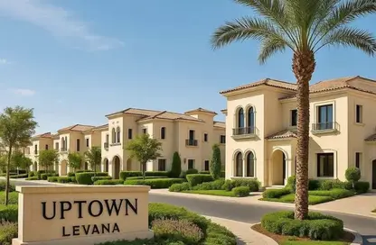 Townhouse - 3 Bedrooms - 3 Bathrooms for sale in The Fourteen Golf Residences - Uptown Cairo - Mokattam - Cairo