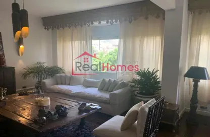 Apartment - 2 Bedrooms - 2 Bathrooms for rent in Mohamed Maraashly St. - Zamalek - Cairo