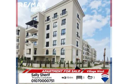Apartment - 3 Bedrooms - 3 Bathrooms for sale in Village West - Sheikh Zayed Compounds - Sheikh Zayed City - Giza