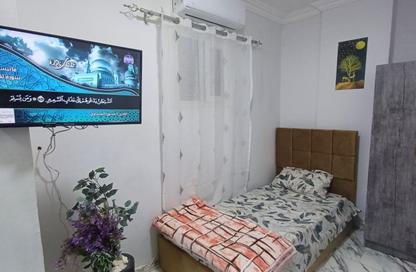 Apartment - Studio - 1 Bathroom for rent in Mohamed Naguib Axis - Abou El Houl - New Cairo City - Cairo