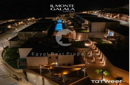 Townhouse - 4 Bedrooms - 3 Bathrooms for sale in IL Monte Galala - Al Ain Al Sokhna - Suez