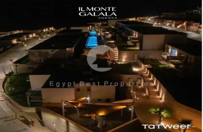 Townhouse - 4 Bedrooms - 3 Bathrooms for sale in IL Monte Galala - Al Ain Al Sokhna - Suez