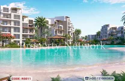Chalet - 2 Bedrooms - 2 Bathrooms for sale in Seashore - Ras Al Hekma - North Coast