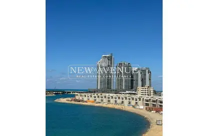 Chalet - 3 Bedrooms - 2 Bathrooms for sale in Palm Hills New Alamein - New Alamein City - Al Alamein - North Coast