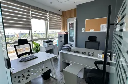 Office Space - Studio - 2 Bathrooms for rent in South Teseen St. - The 5th Settlement - New Cairo City - Cairo