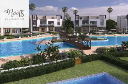 شاليه - غرفة نوم - 1 حمام للبيع في اروما ريزيدنس - العين السخنة - السويس