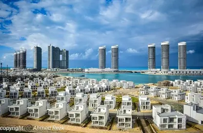 Chalet - 3 Bedrooms - 3 Bathrooms for sale in Mazarine - New Alamein City - Al Alamein - North Coast