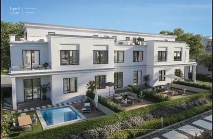 تاون هاوس - 4 غرف نوم - 4 حمامات للبيع في نايا ويست - كمبوندات الشيخ زايد - الشيخ زايد - الجيزة