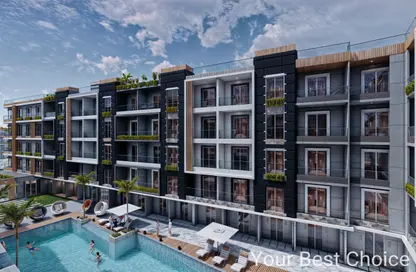 Apartment - 2 Bedrooms - 1 Bathroom for sale in El Kawther District - Hurghada - Red Sea