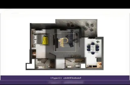 Chalet - 2 Bedrooms - 2 Bathrooms for sale in Golf Porto Marina - Al Alamein - North Coast