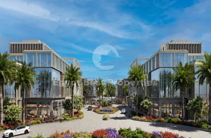 Office Space - Studio - 3 Bathrooms for sale in Junction - Al Wahat Road - 6 October City - Giza