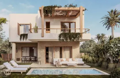 Twin House - 4 Bedrooms - 4 Bathrooms for sale in Ramla Lakeside - Qesm Ad Dabaah - North Coast