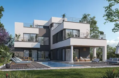Villa - 4 Bedrooms - 4 Bathrooms for sale in Palm Hills New Cairo - 5th Settlement Compounds - The 5th Settlement - New Cairo City - Cairo