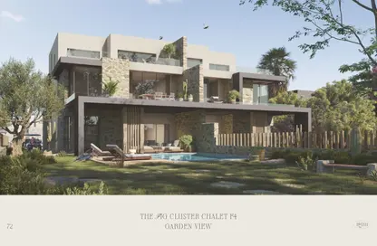 Chalet - 2 Bedrooms - 3 Bathrooms for sale in Marsa Baghush - Qesm Marsa Matrouh - North Coast