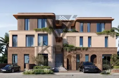 Apartment - 2 Bedrooms - 2 Bathrooms for sale in Crescent Walk - 5th Settlement Compounds - The 5th Settlement - New Cairo City - Cairo