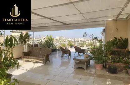 Roof - 2 Bedrooms - 1 Bathroom for rent in Degla Square - Degla - Hay El Maadi - Cairo
