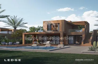 Twin House - 3 Bedrooms - 4 Bathrooms for sale in Swan Lake Gouna - Al Gouna - Hurghada - Red Sea