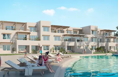 Chalet - 2 Bedrooms - 2 Bathrooms for sale in Hacienda West - Ras Al Hekma - North Coast
